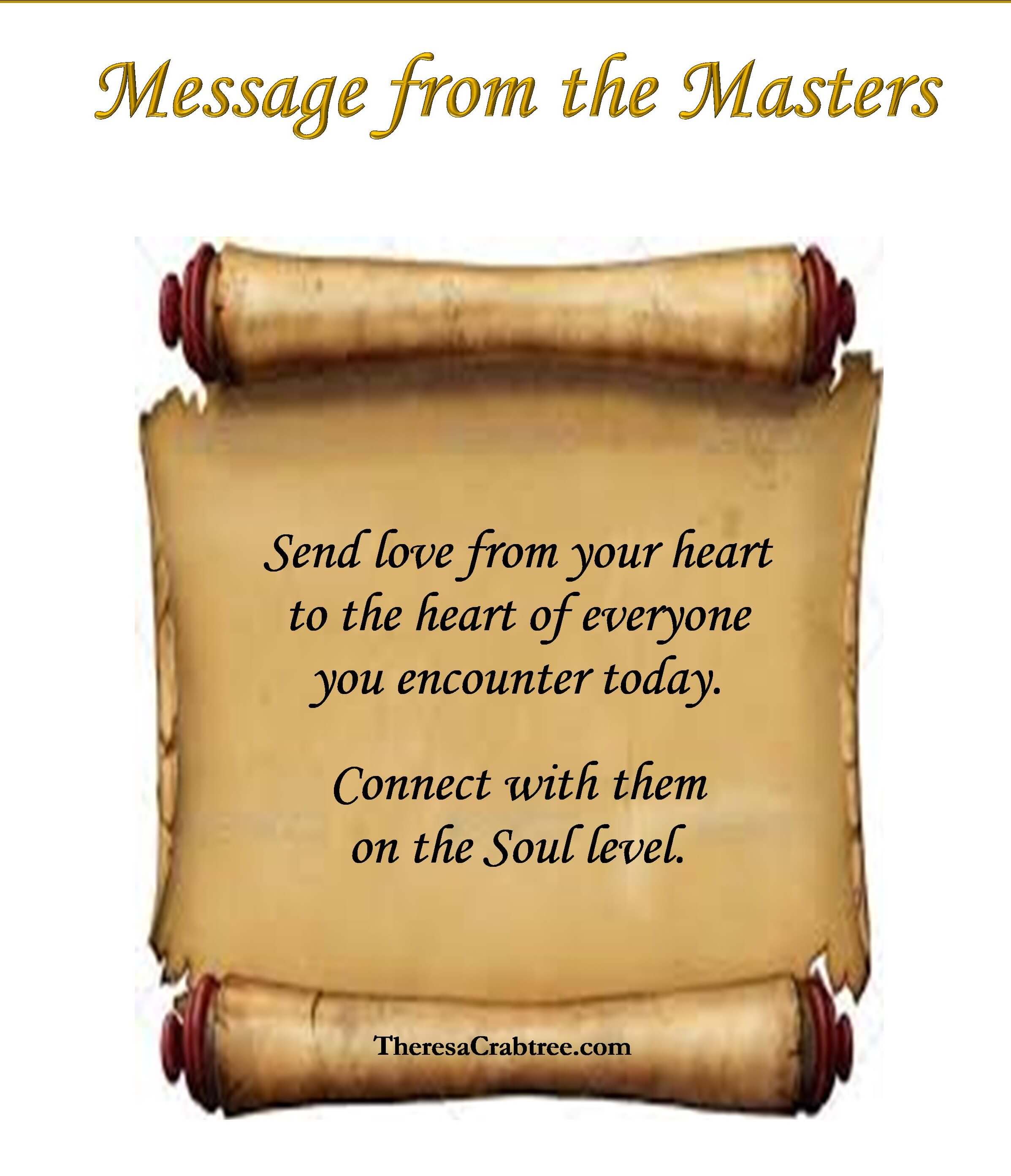 Read more about the article Message from the Masters
