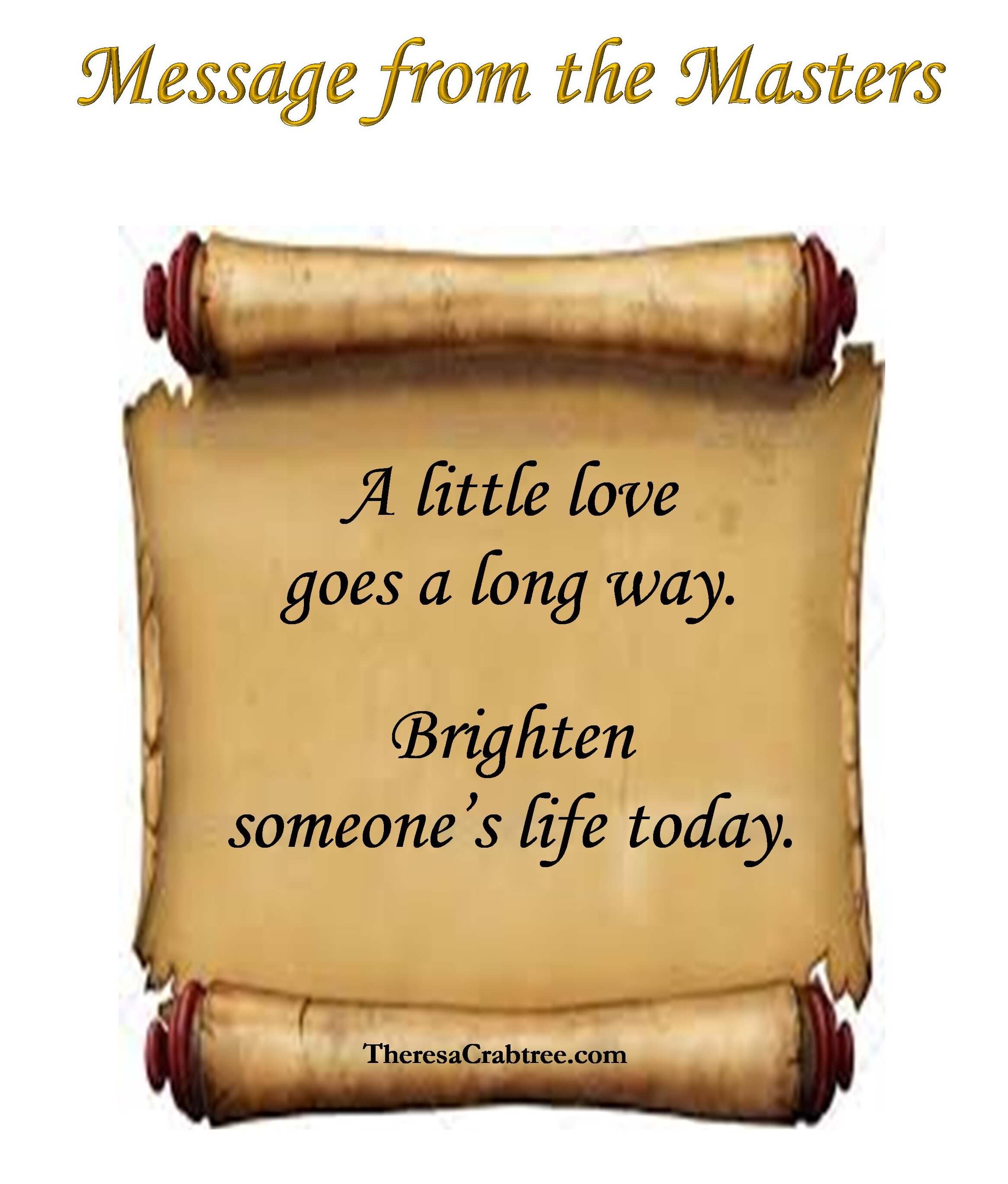 Read more about the article Message from the Masters