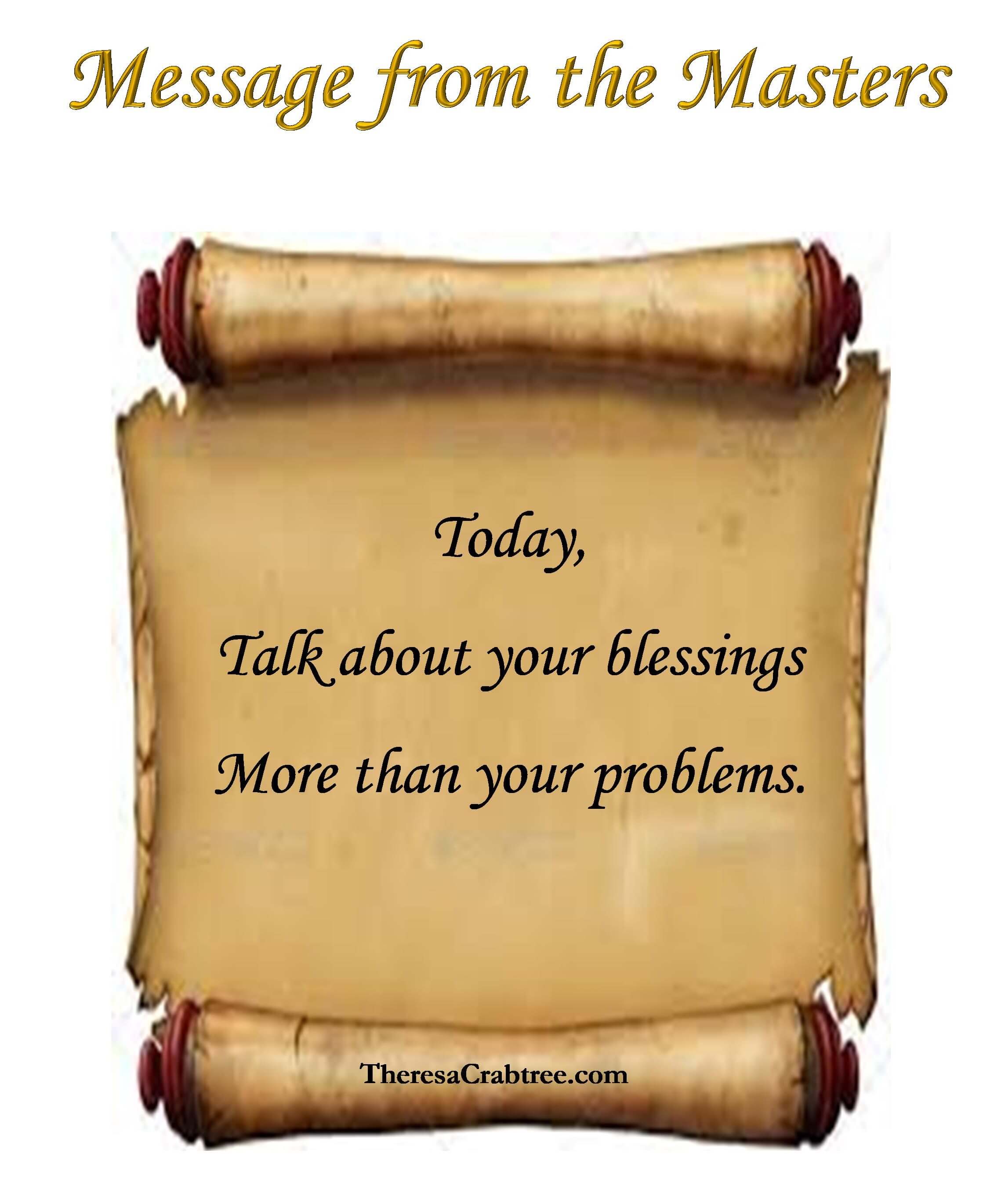 Read more about the article Message from the Masters