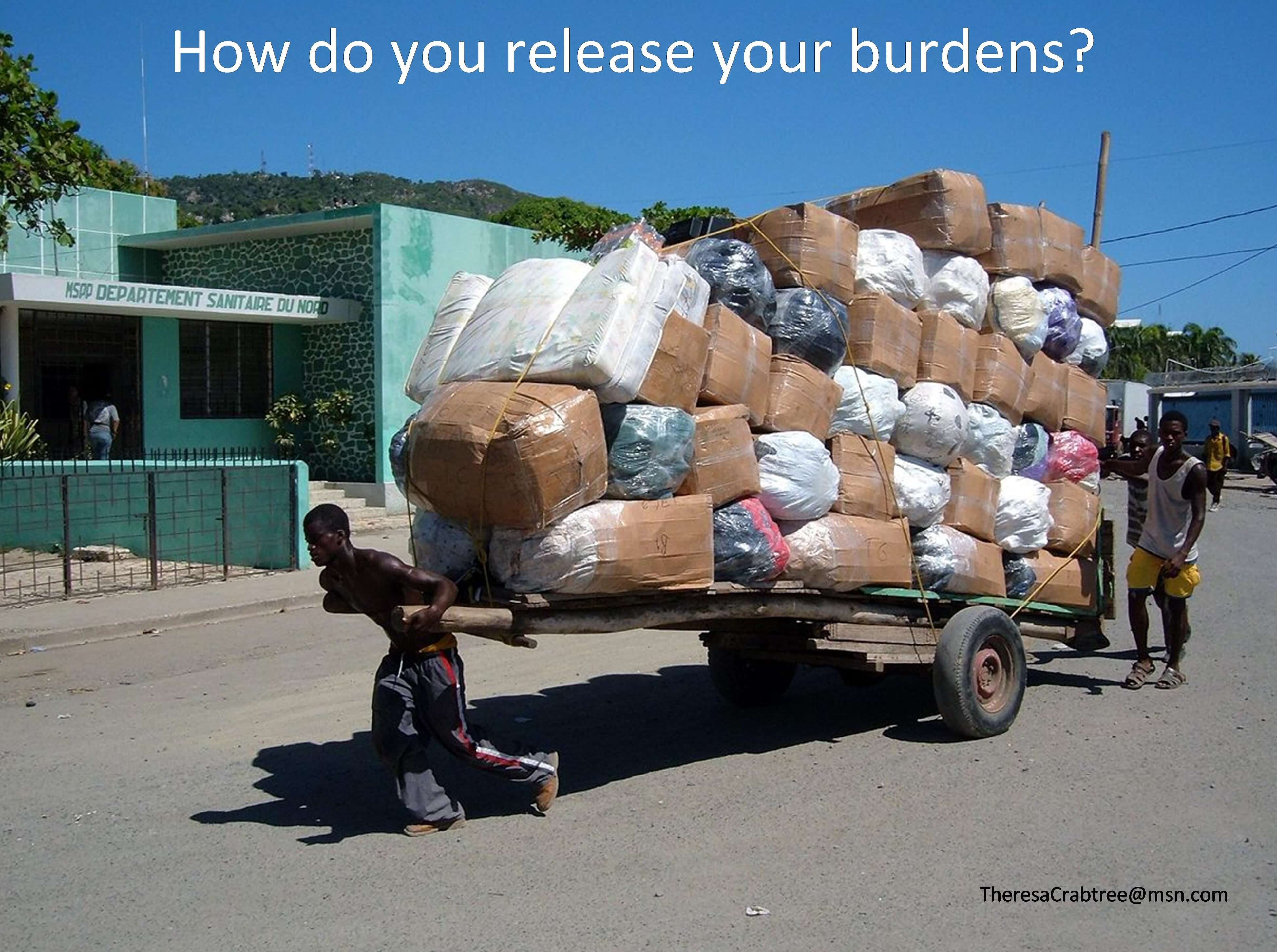 Read more about the article How do you release your burdens?