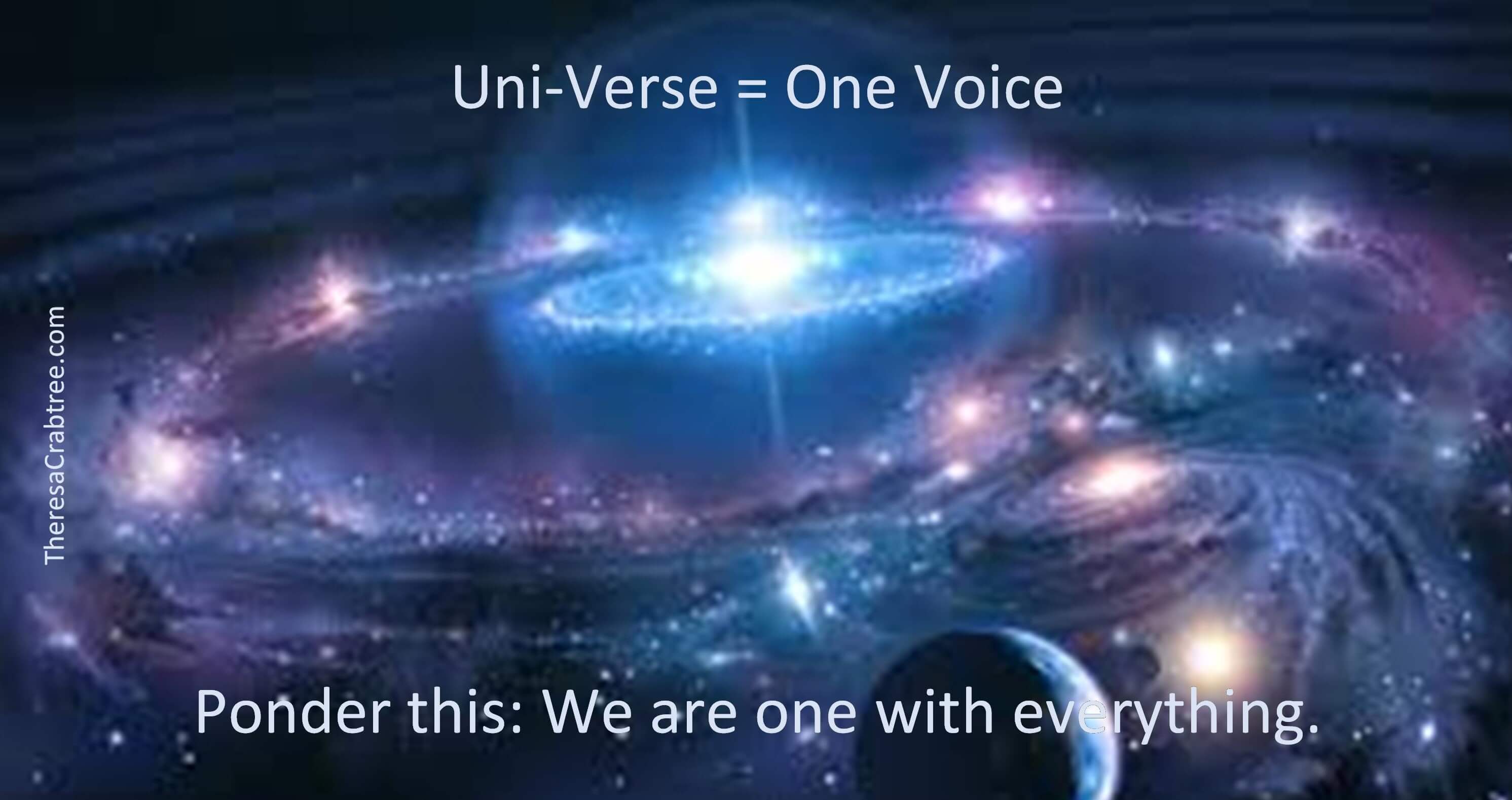 Read more about the article Soul Connection 9 ~ Uni-Verse ~ One Voice