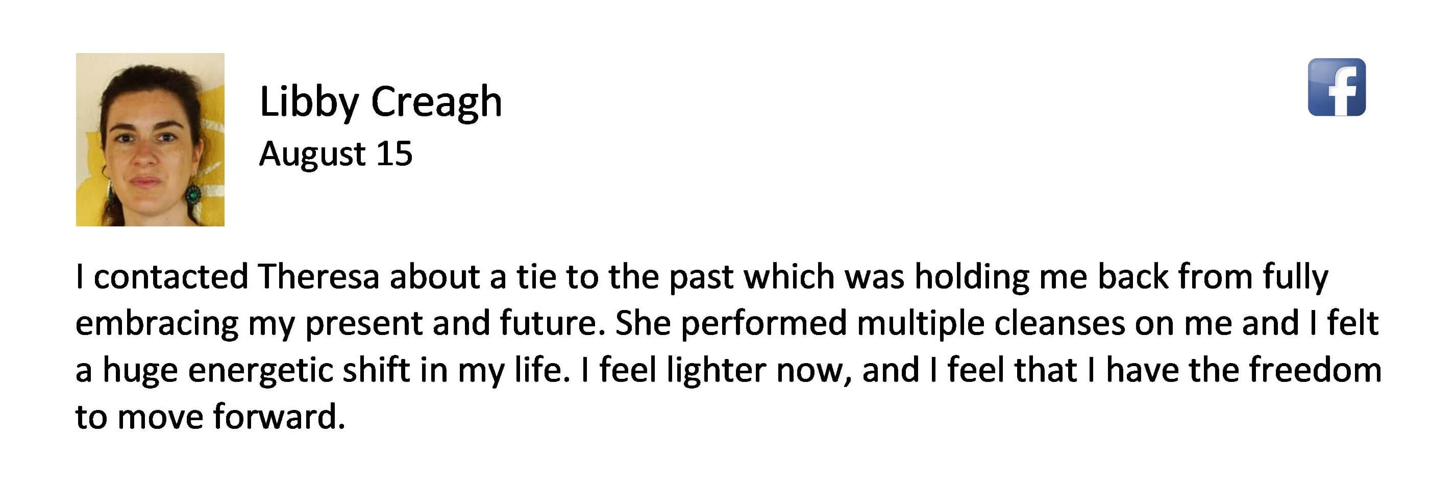 Client Testimonial for Spiritual Growth and Demonic Release