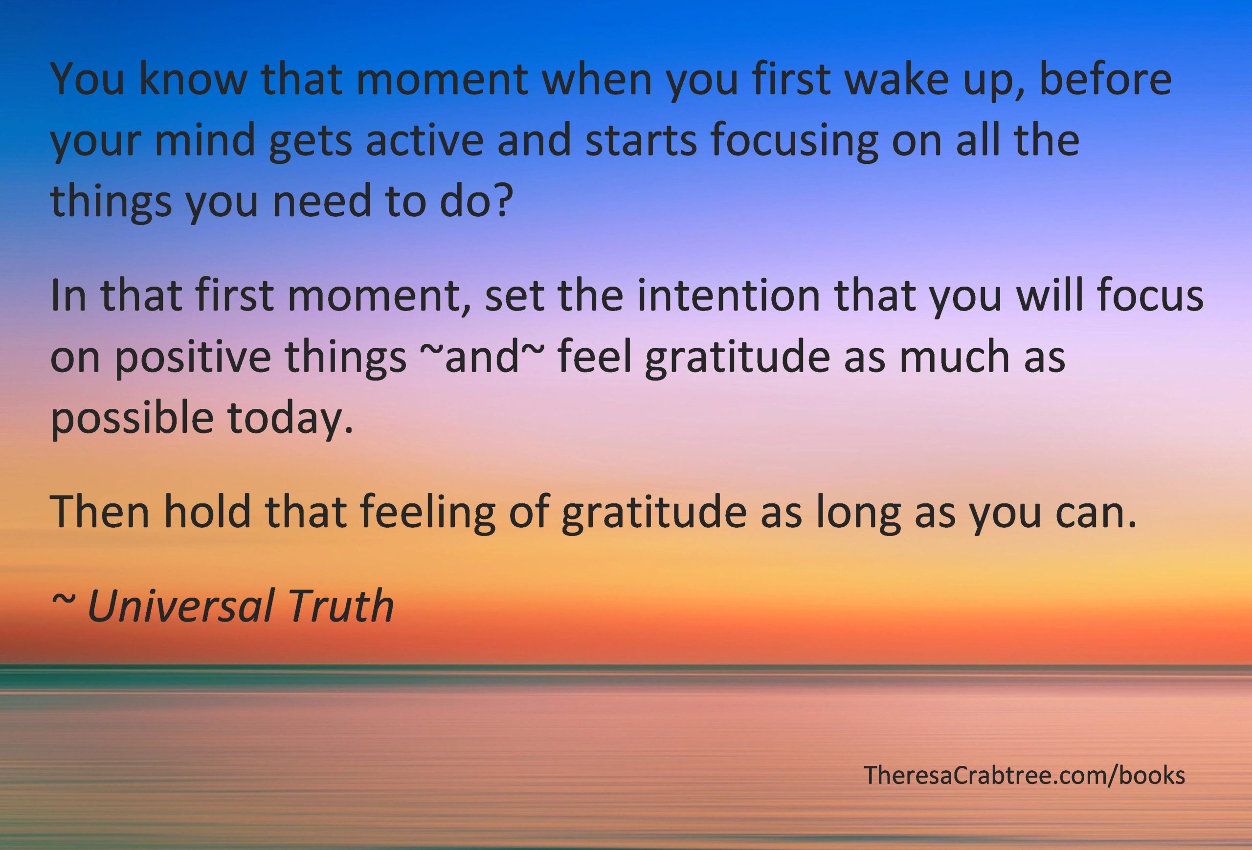 Read more about the article Morning Intentions