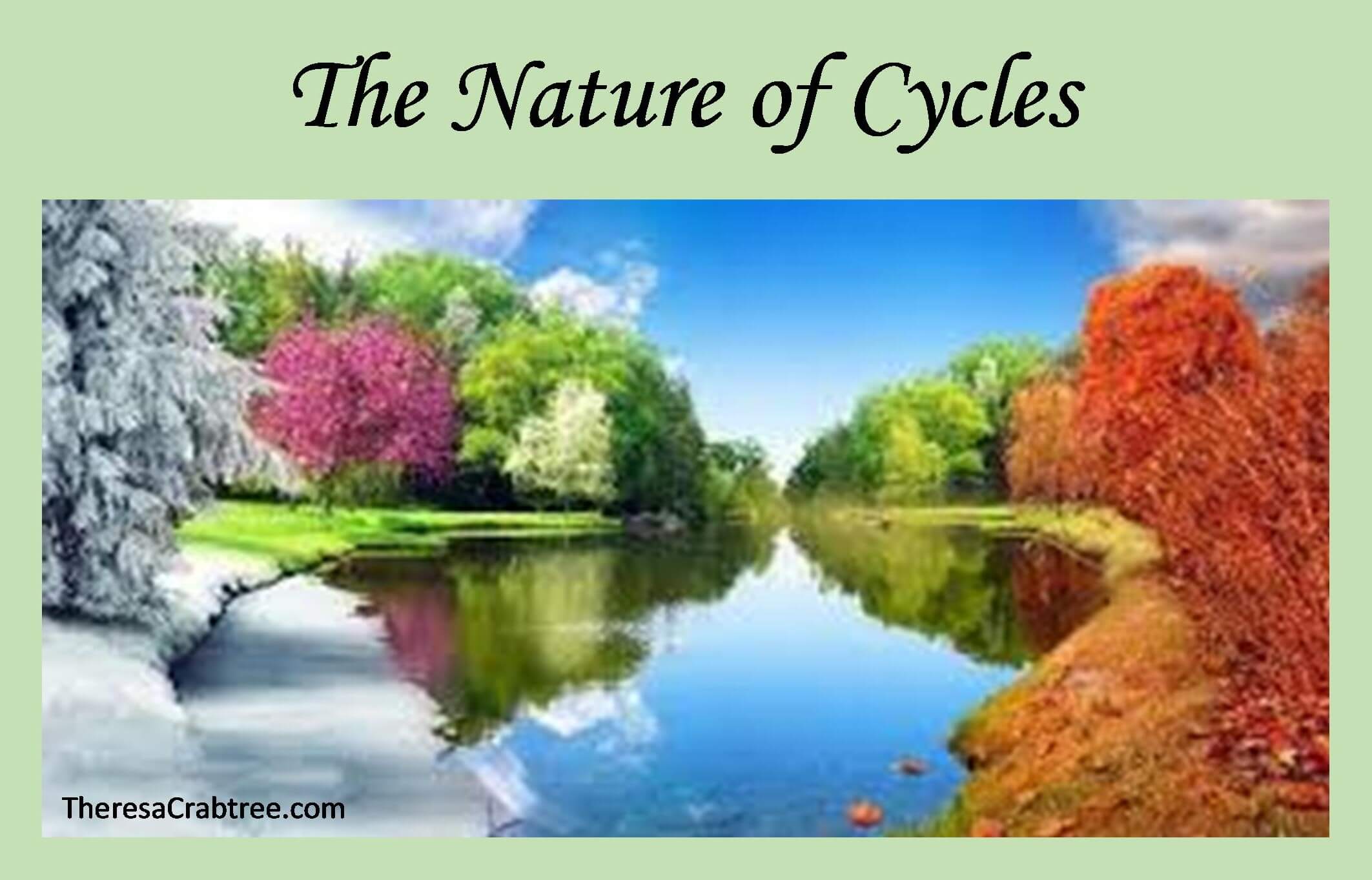 The Nature of Cycles Theresa Crabtree Energy Healer, Paranormal Expert, Spiritual Counselor