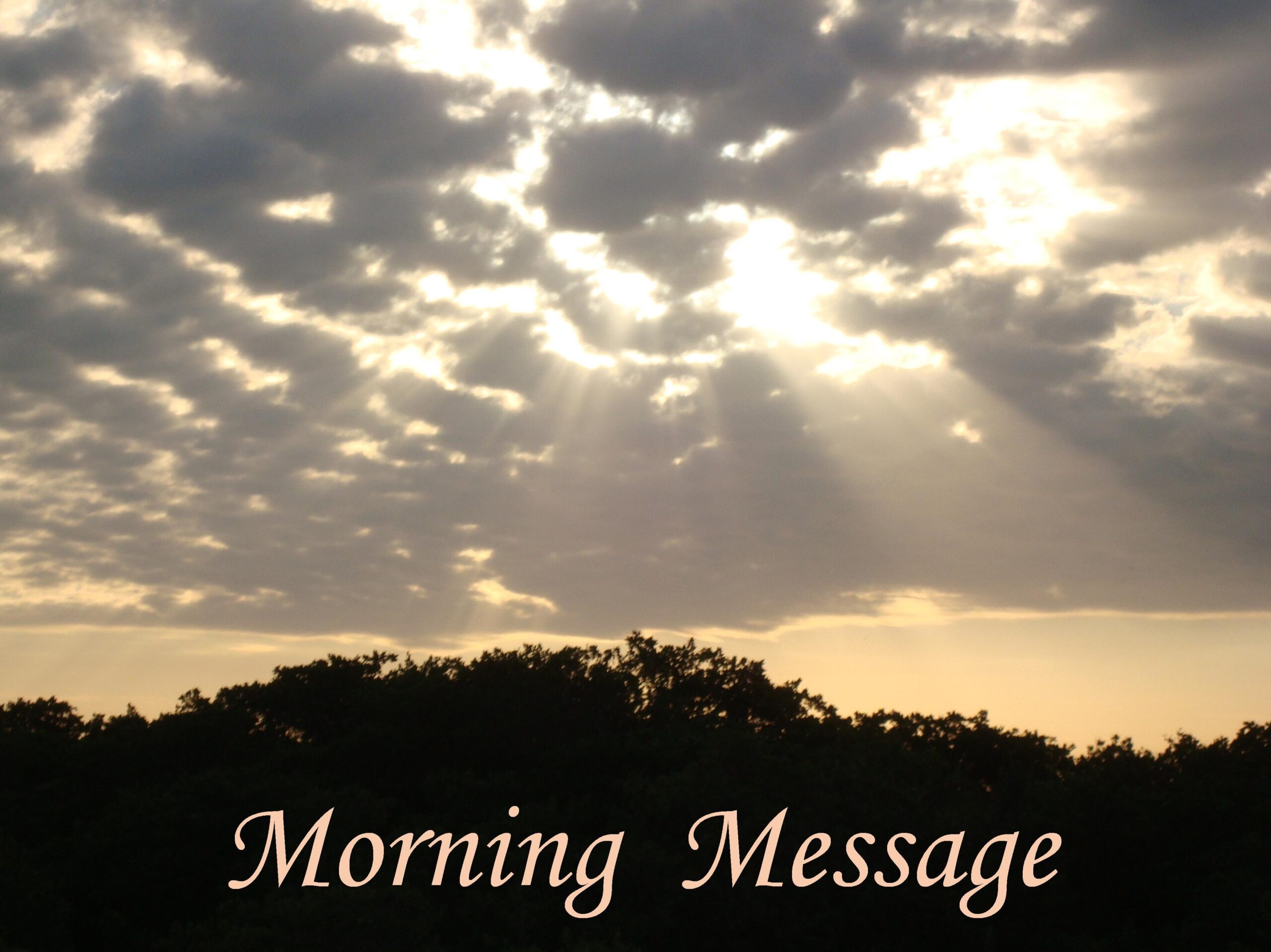 Read more about the article Morning Message 102221