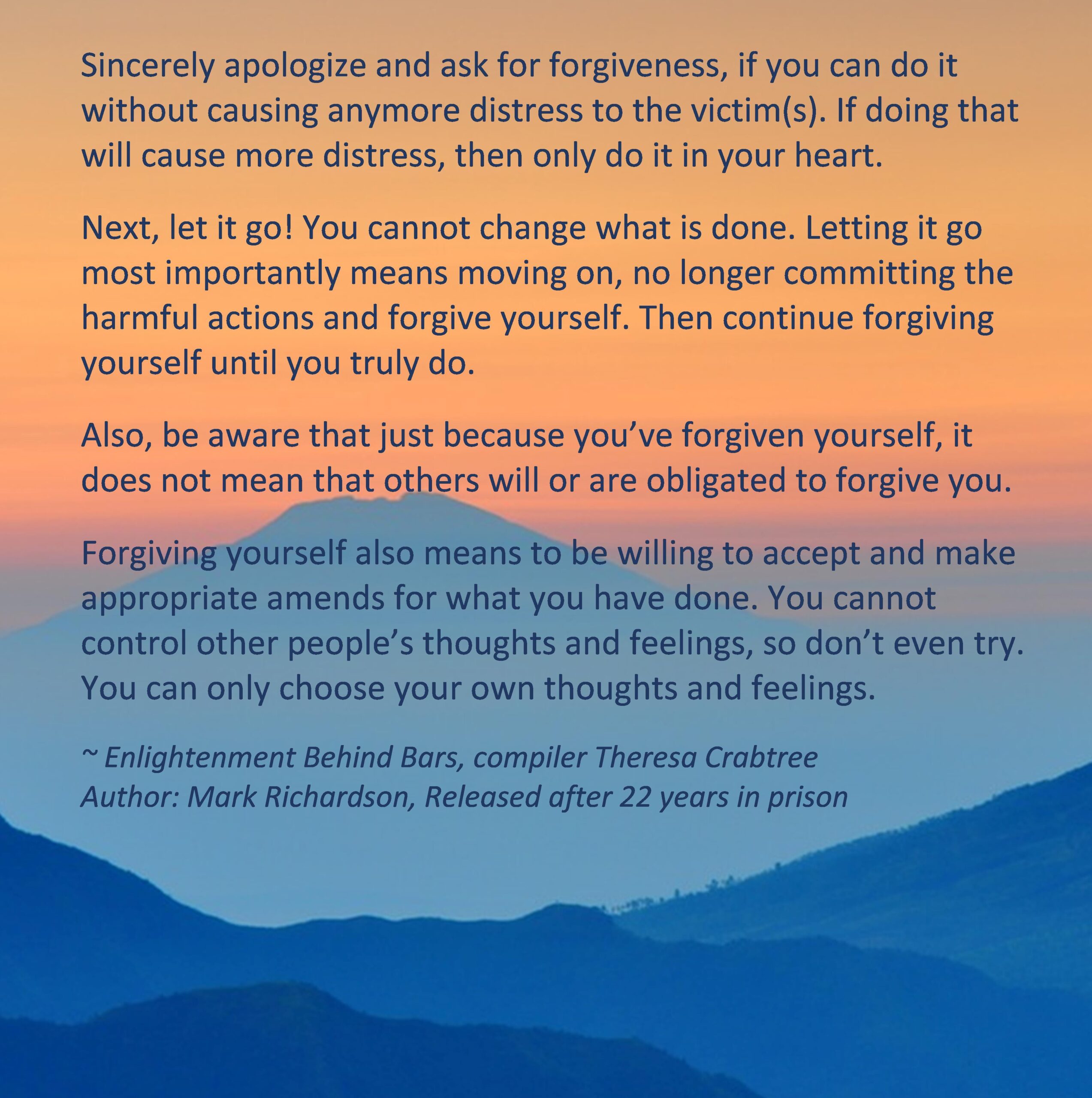 Read more about the article Forgiveness