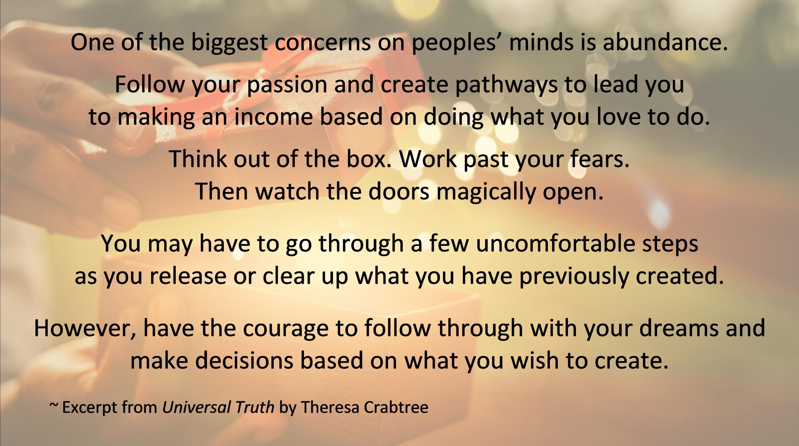 Read more about the article Abundance