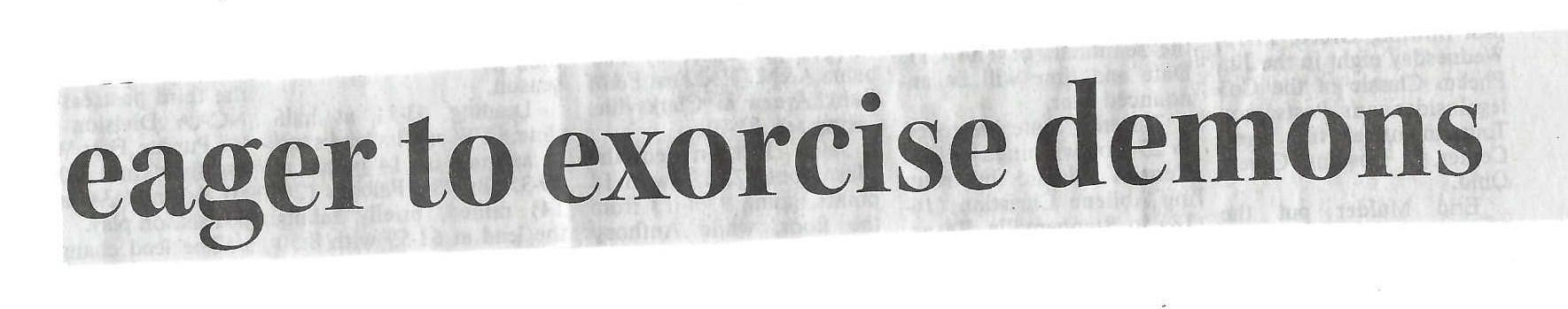 Read more about the article God speaks through newspaper headlines