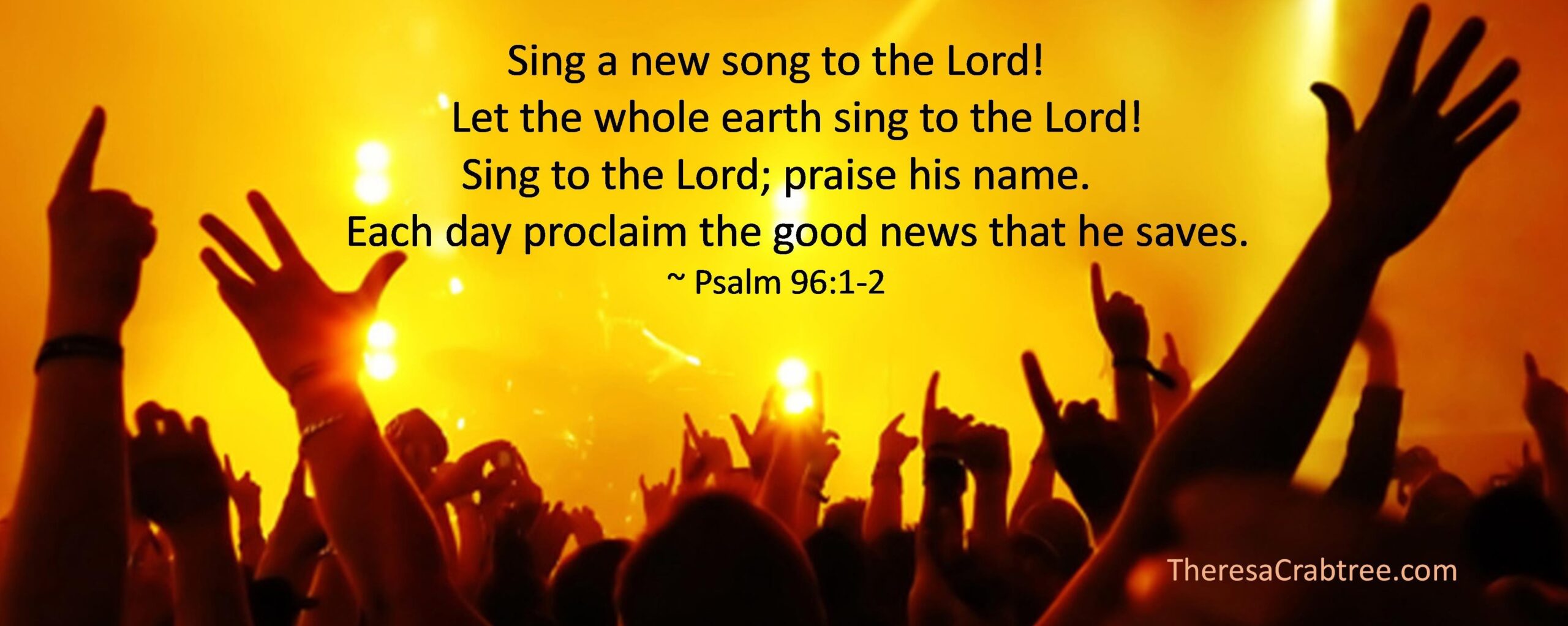 Read more about the article Sing a new song!