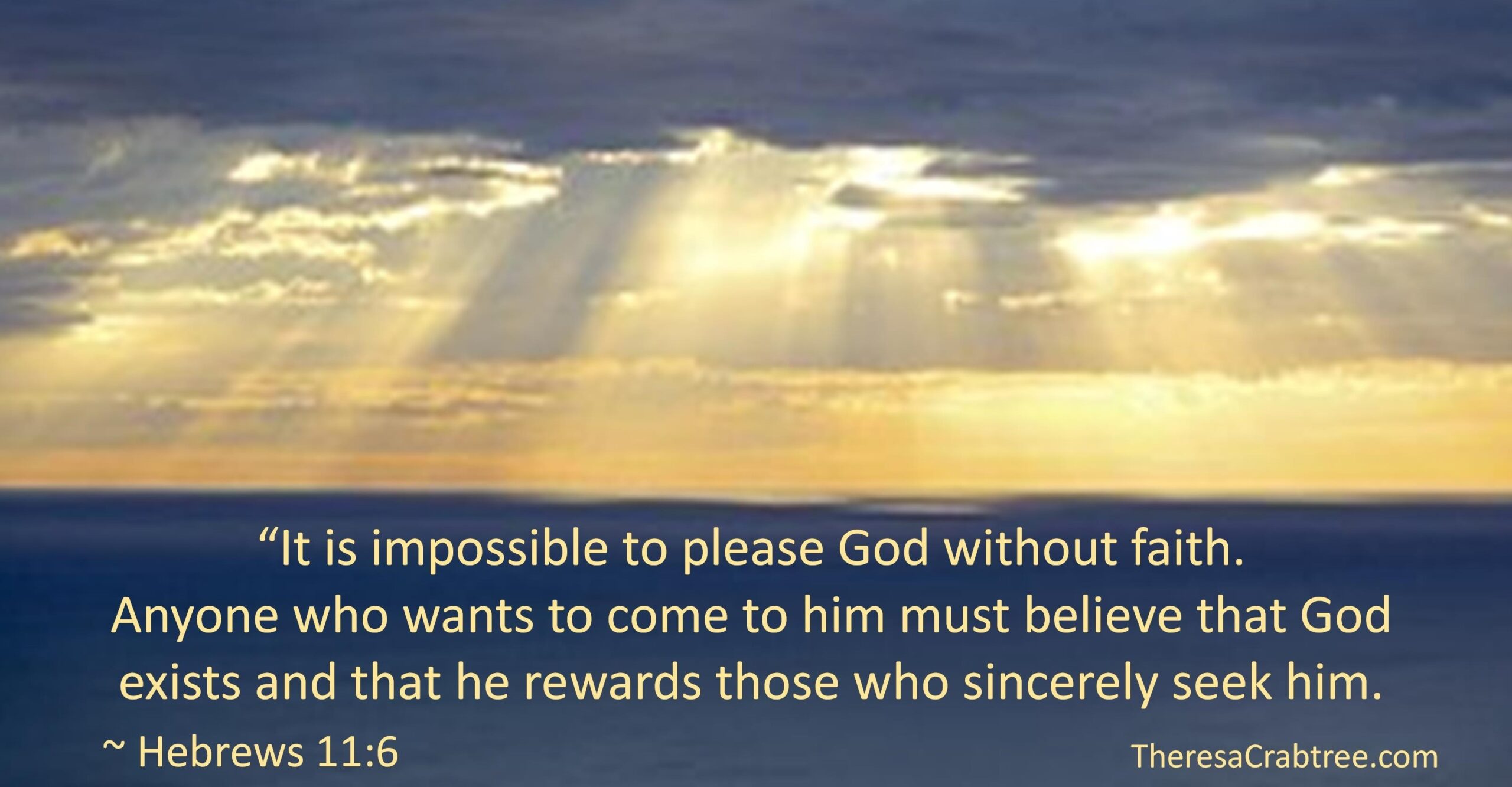 Read more about the article Faith – Believe – Seek