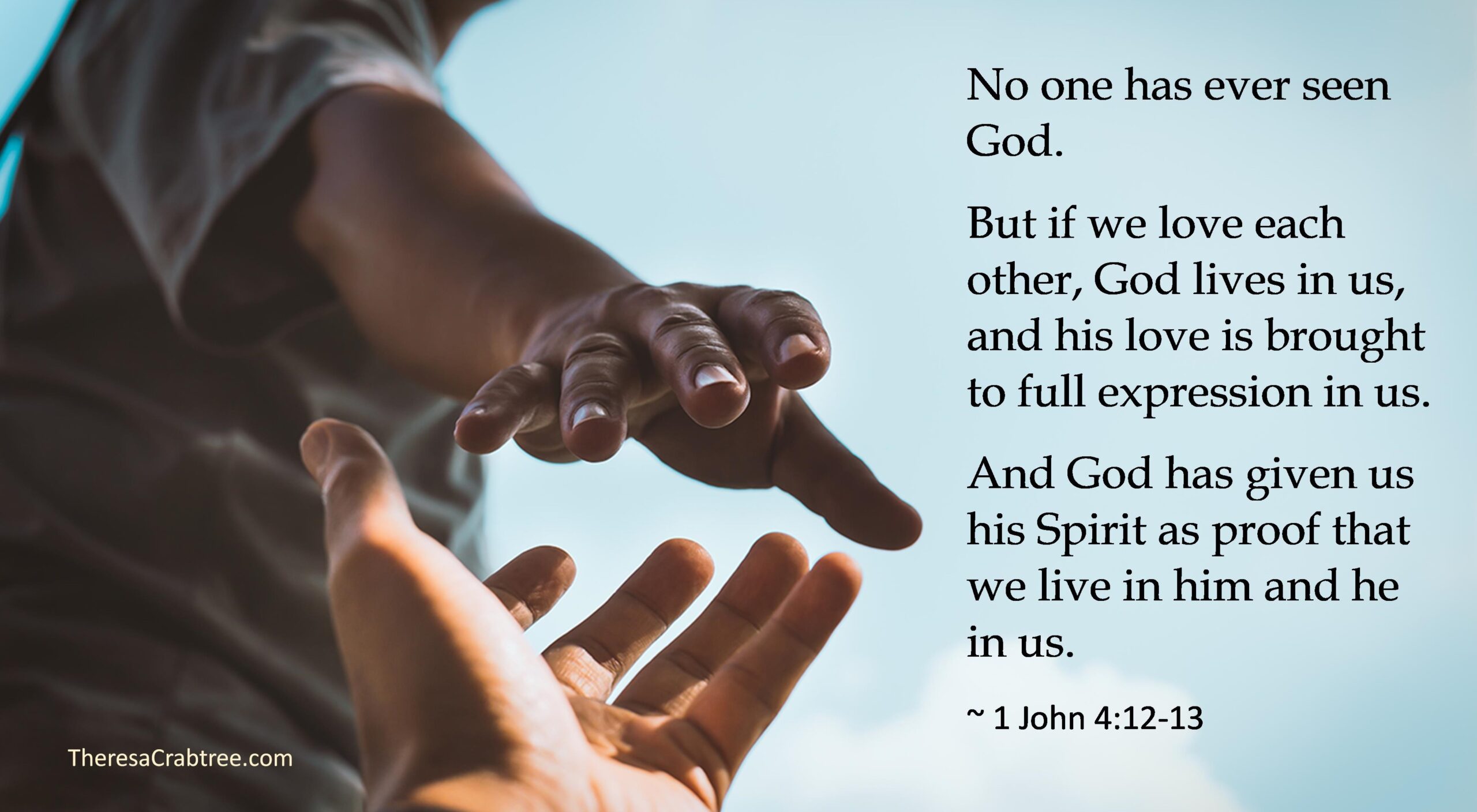 Read more about the article God lives in us
