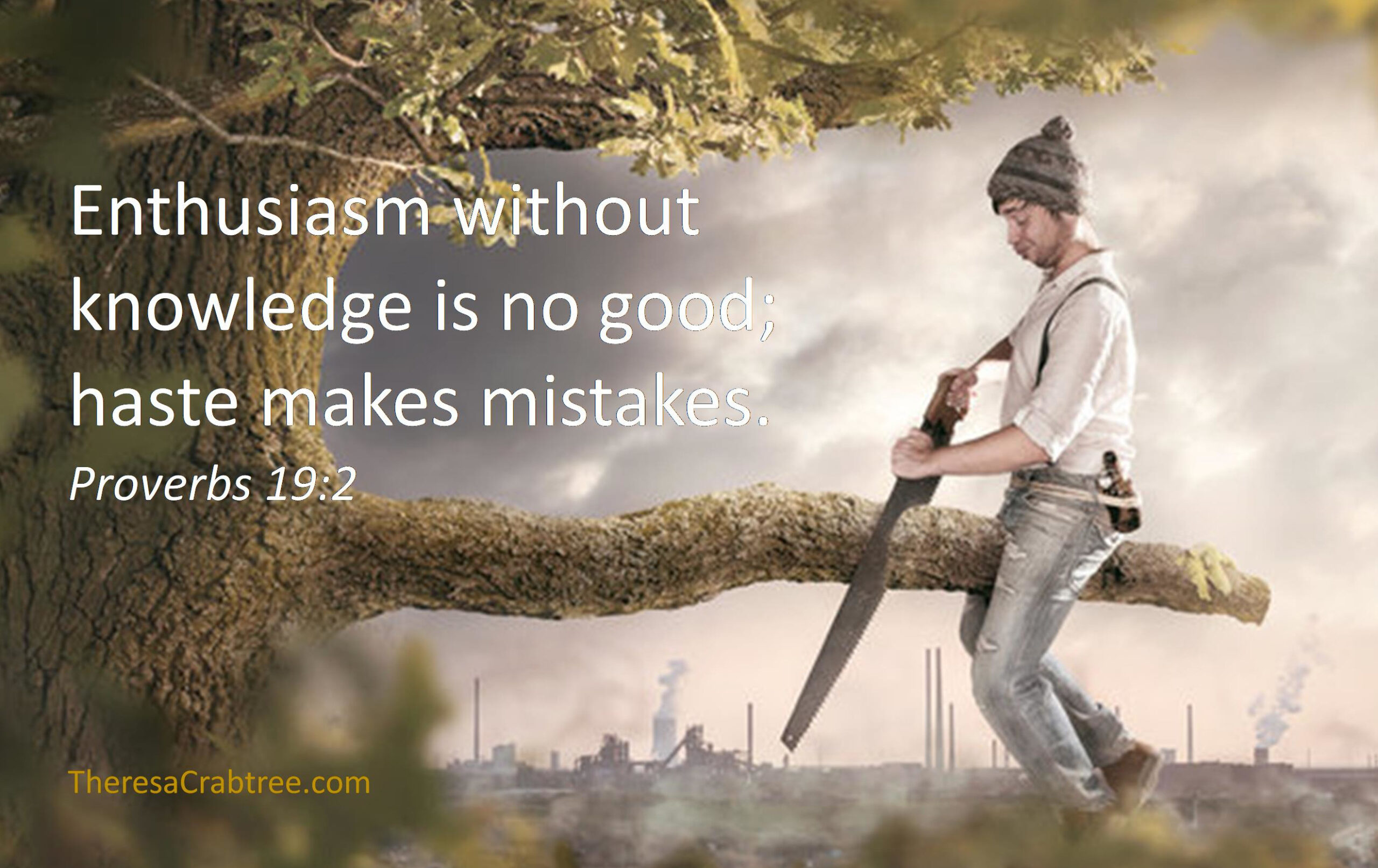 Read more about the article Haste makes mistakes!