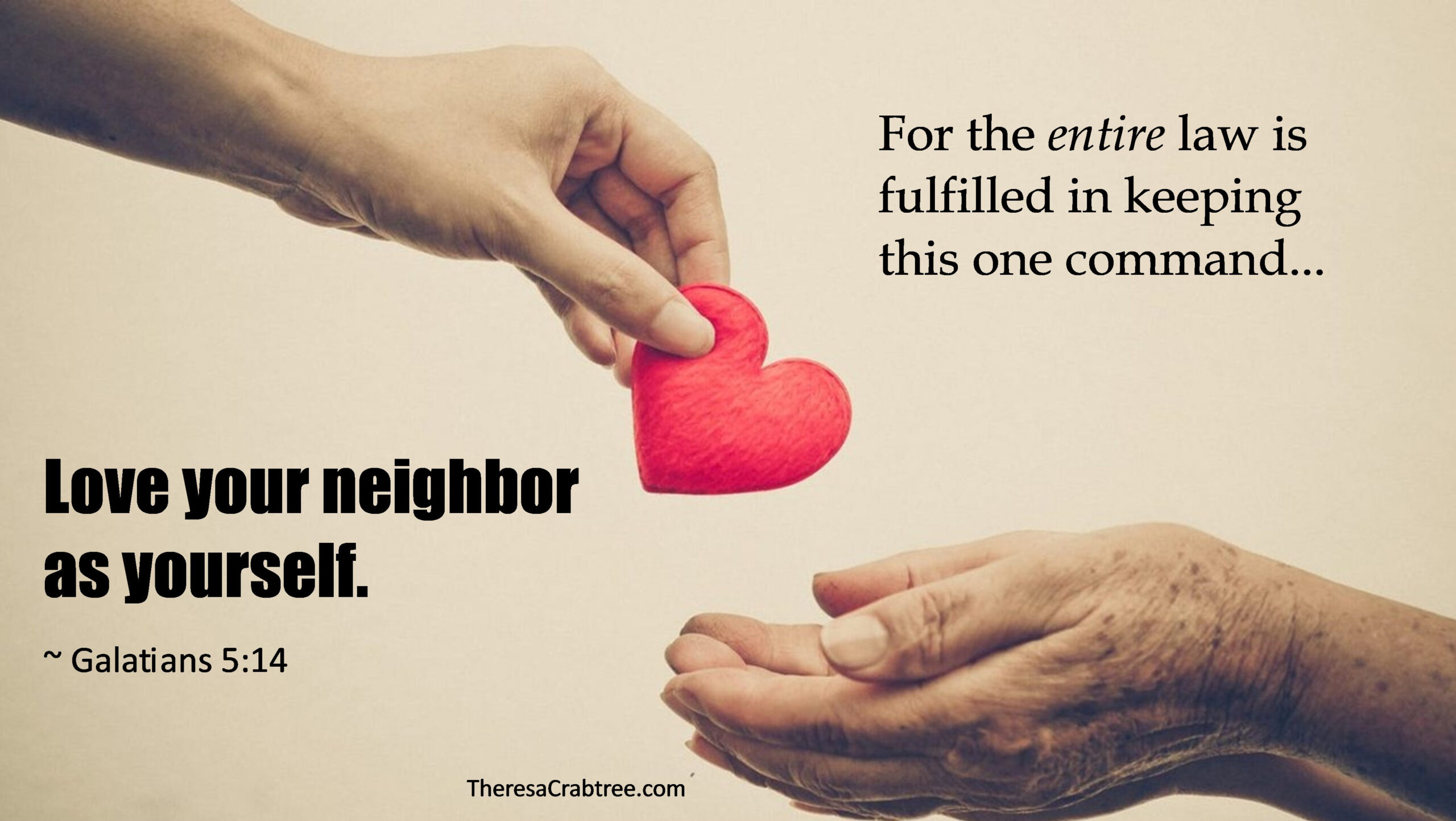 Read more about the article Love Your Neighbor