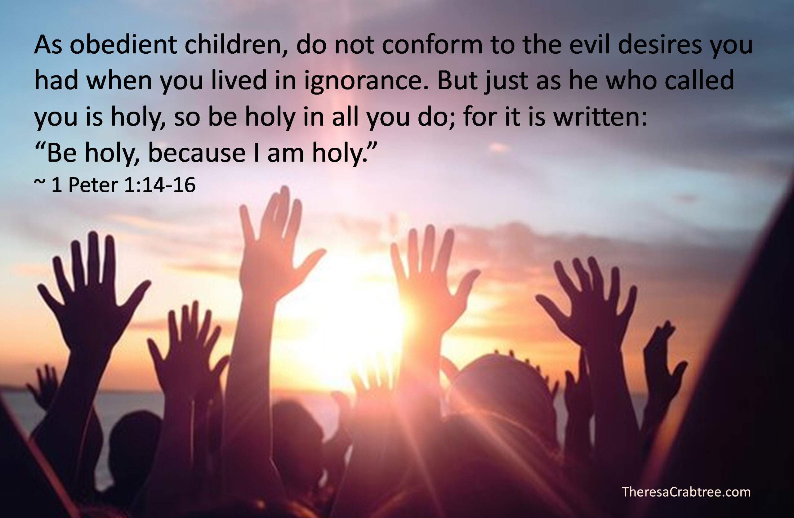 Read more about the article Be Holy