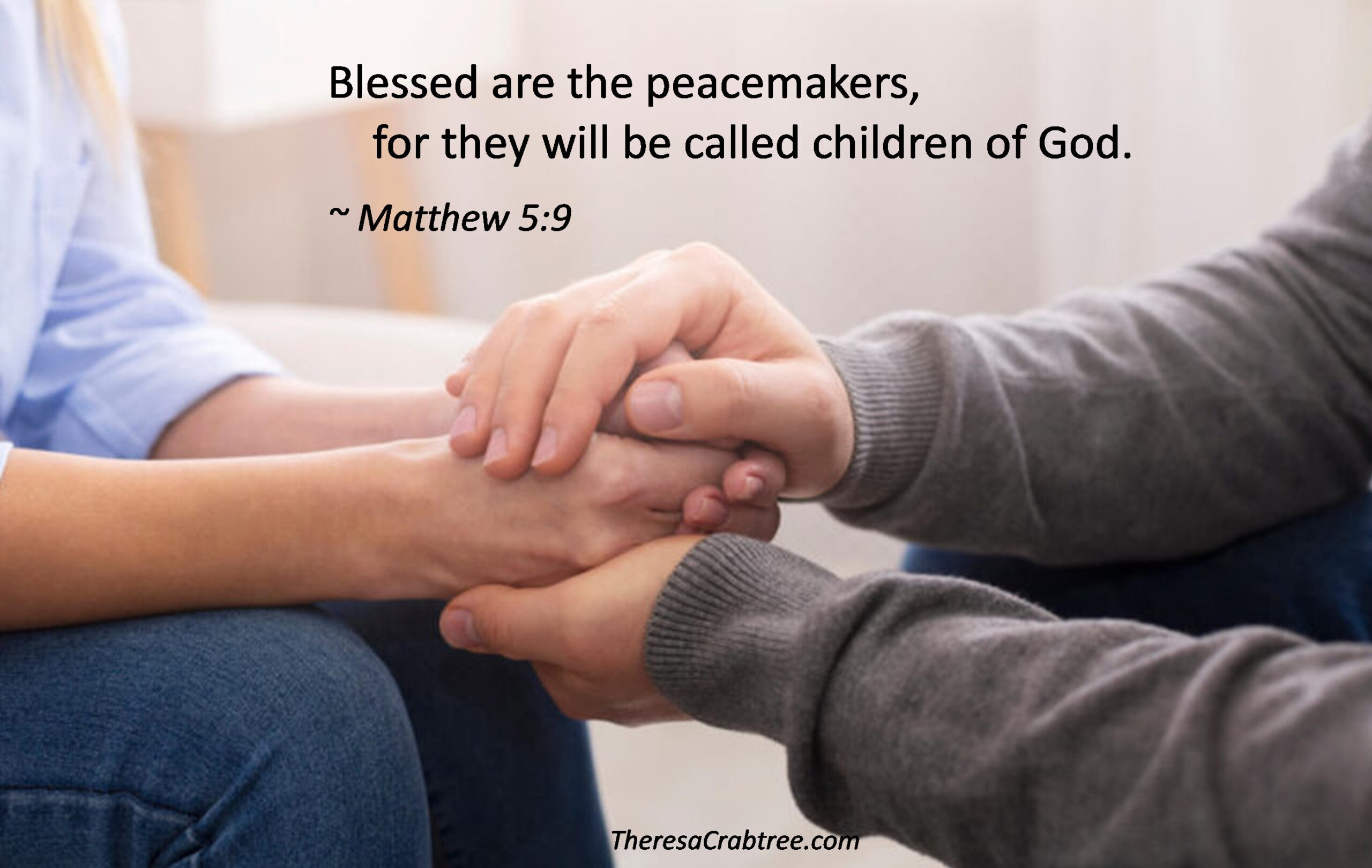 Read more about the article Blessed are the Peacemakers