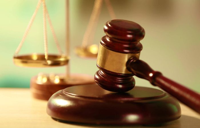 Judge's Gavel and Balance. SoulCleanse helps with court events.